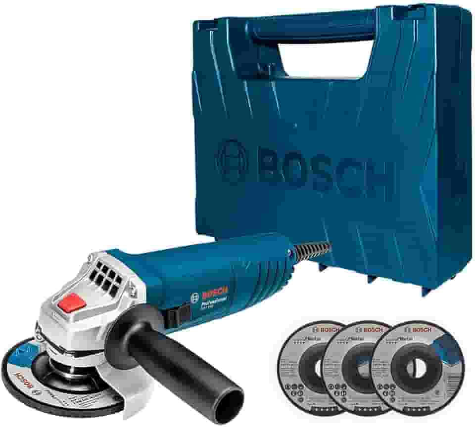 Bosch Esmerilhadeira angular GWS 850 de 4 1/2'' 850W 220V com maleta