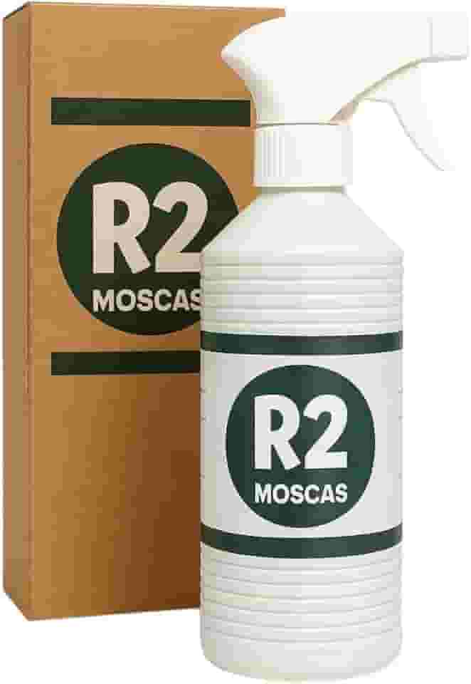 R2 Mata Moscas e Formigas 500ml + Borrifador - Sem cheiro (usado em Mercados e Padarias)