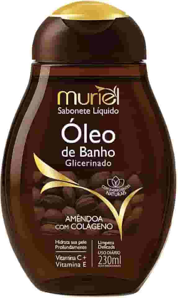 Sabonete Líquido Óleo De Banho Amêndoa Com Cólageno 230ml.