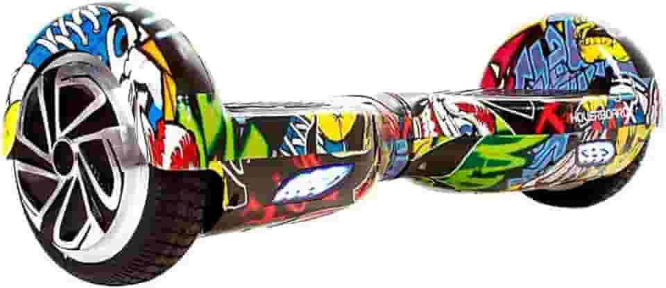 Hoverboard Skate Elétrico 6.5" com Bolsa Led Bluetooth Hip Hop Brinovar