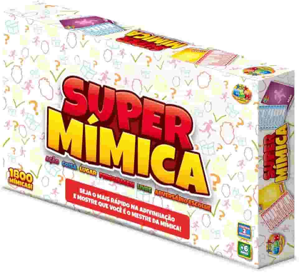 Jogo de Tabuleiro Super Mímica, GGB Plast