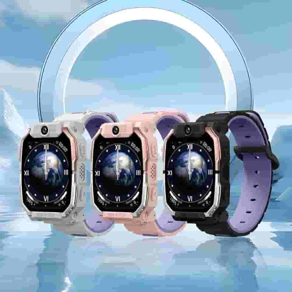 Smartwatch Infantil HW Z10, GPS, Câmera, Videochamada, SOS, Wi-Fi/Bluetooth, Tela Tátil, Retangular, Preto, Compatível com Android e iOS