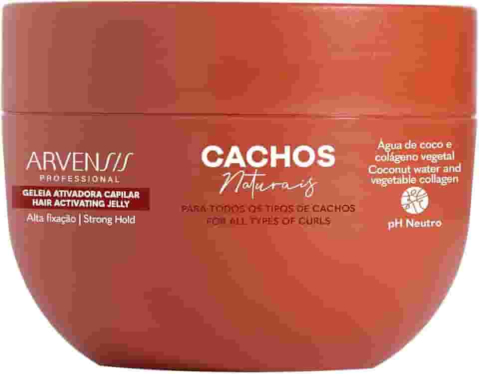 Geleia Ativadora Alta Fixação Cachos Naturais Arvensis 250g
