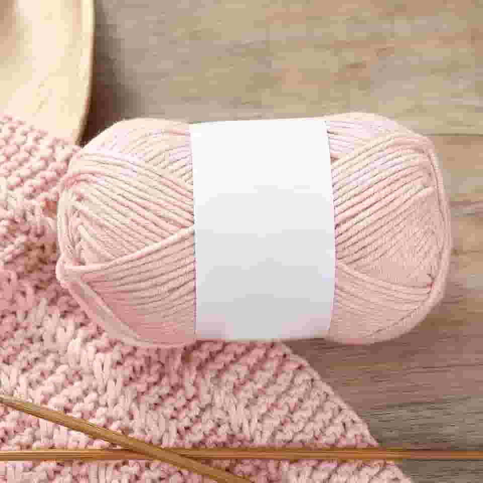 Fio macio para crochê, crochê - cores brilhantes, perfeito para cachecóis, xales, cobertores e roupas, rosa