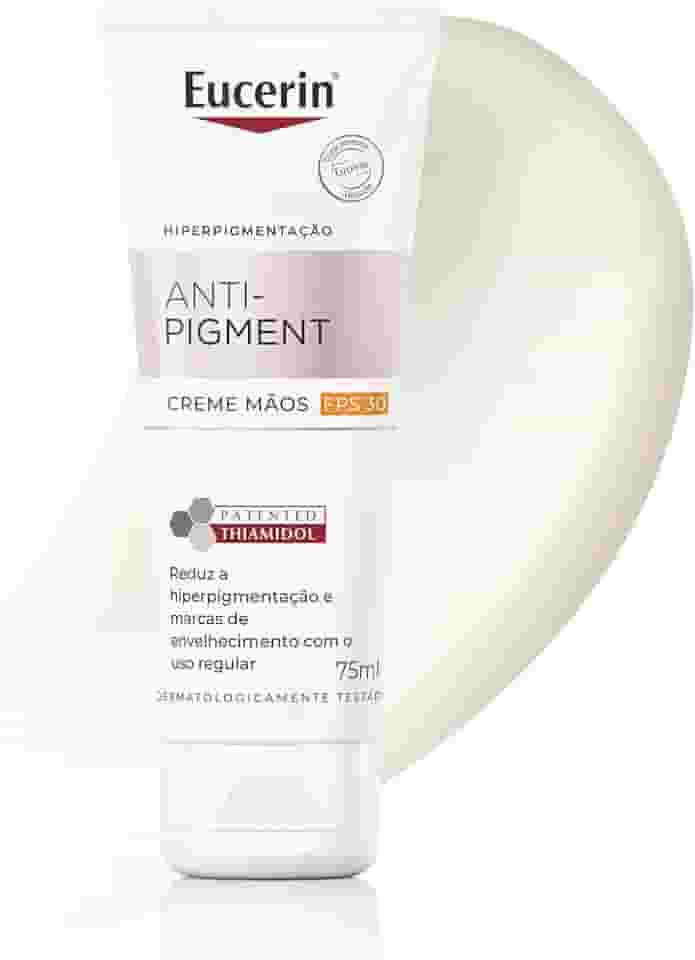 EUCERIN Creme de Mãos Clareador de Manchas 75ml, Anti-Pigment, Antimanchas, Thiamidol