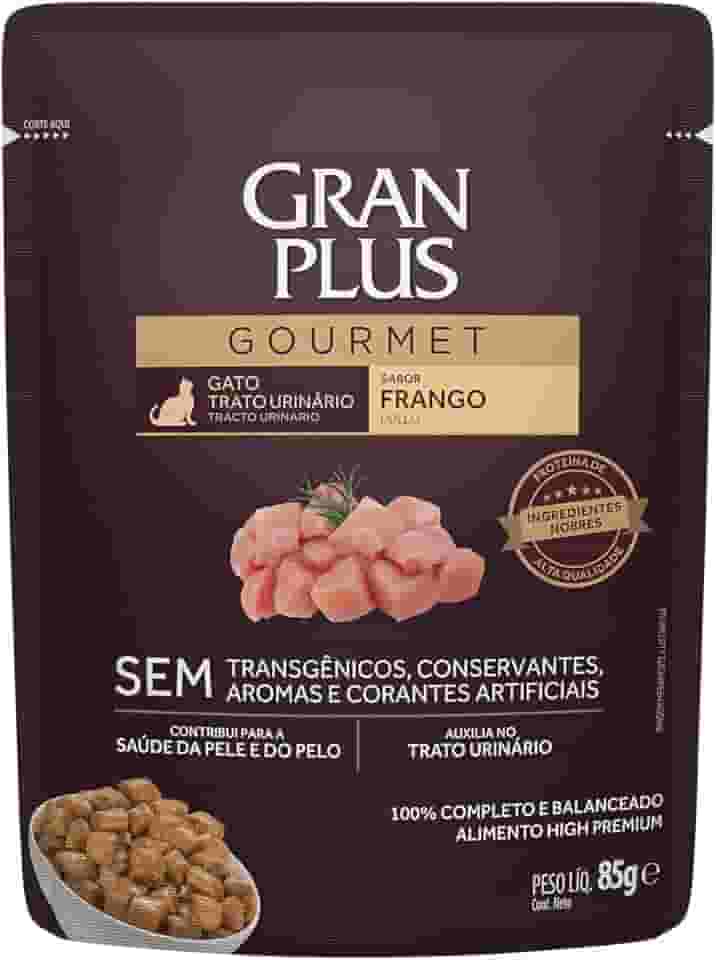 Ração Úmida Sachê GranPlus para Gatos Trato Urinário Sabor Frango 85g