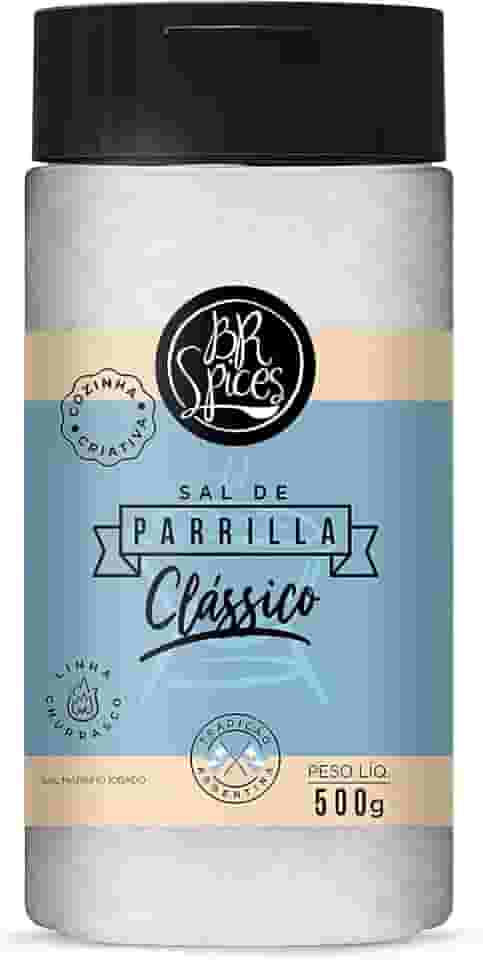 BrSpices - Sal De Parrilla Clássico BR Spices Pote 500G