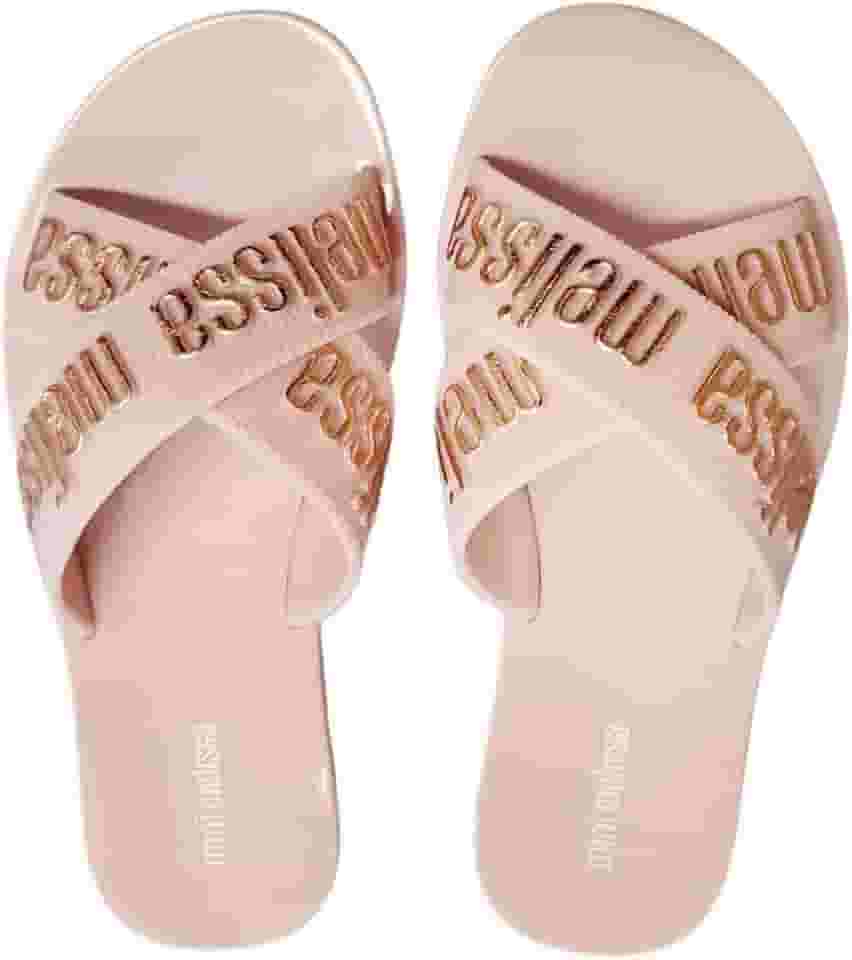 Mini Melissa M-Lover Slide Infantil Preto Verde 35968