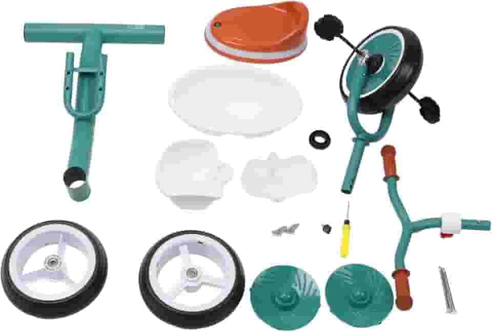 Pilipane Triciclos infantis triciclos infantis com rodas de EVA leve de música moldura ajustável para meninos meninas 1 6 anos cesta de armazenamento espaçosa aço carbono PP material verde