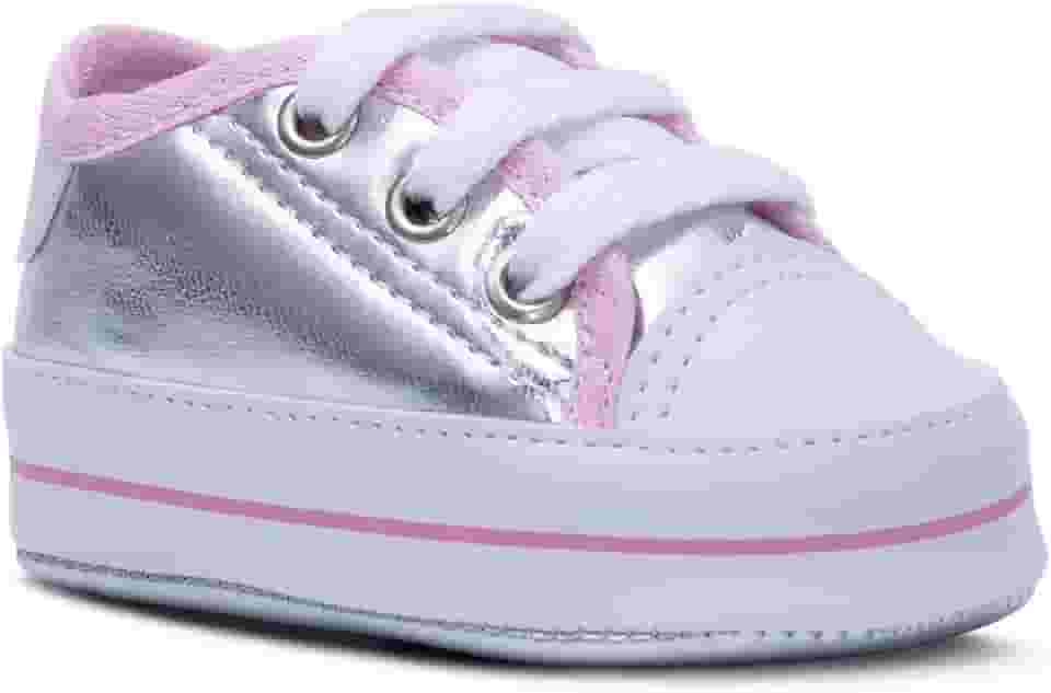 Tenis Bebe Star Menina Sapatinho Calce Facil 01.02