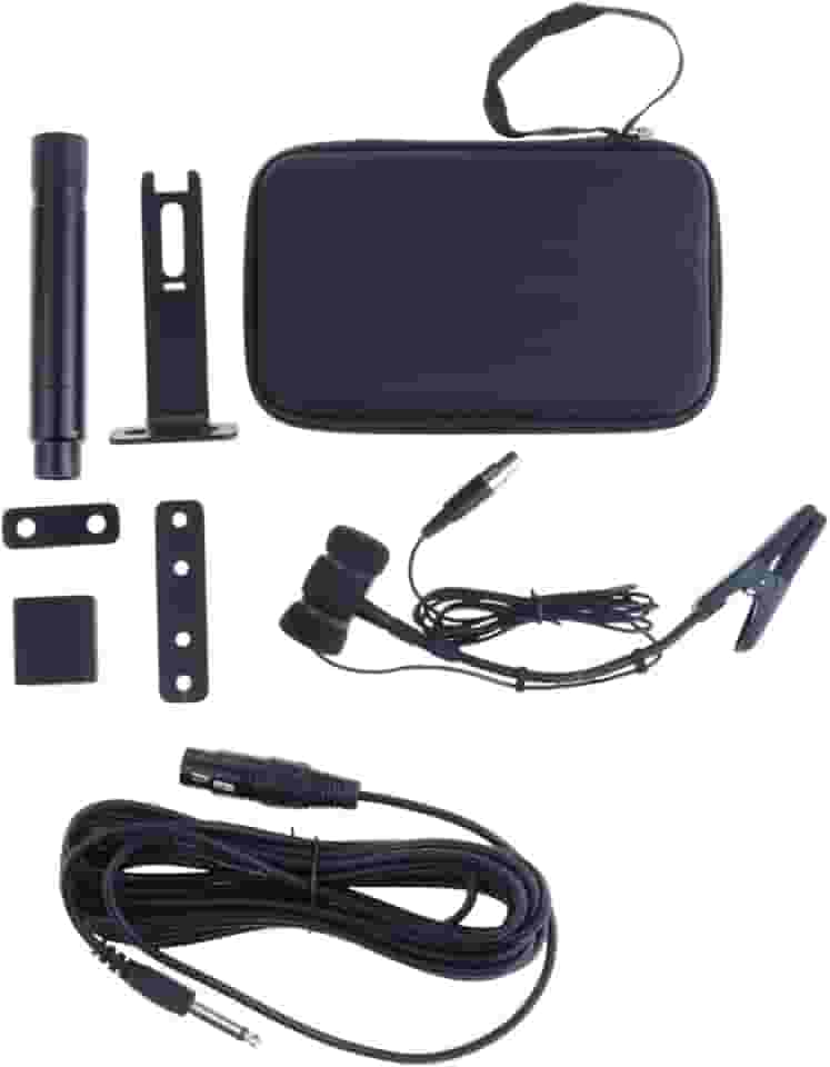 menolana Microfone com fio para instrumento musical, clipe em acessórios de instrumentos portáteis profissionais de microfone para reproduzir parte de, 3 Pinos para Cajon