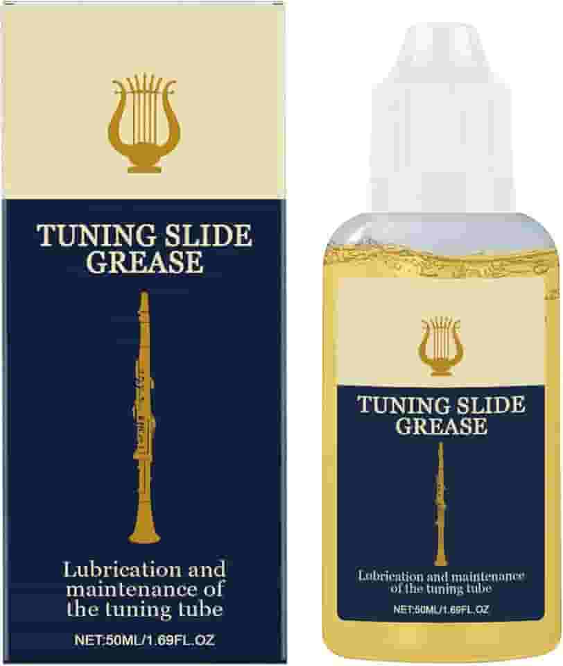 Graxa Para Cotonete De Trombone,Lubrificante e Polidor para Flauta e Clarinete | Óleo Para Corrediça De Trombone - Para Flauta Saxofone Clarinete Bateria Instrumento De Música Válvula