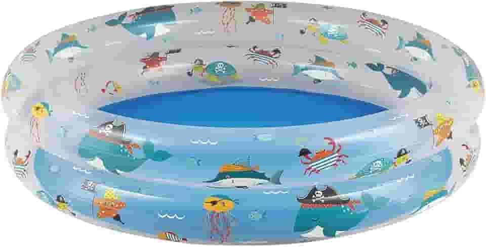 Mor - Banheira Estampada Fundo do Mar 90 Litros