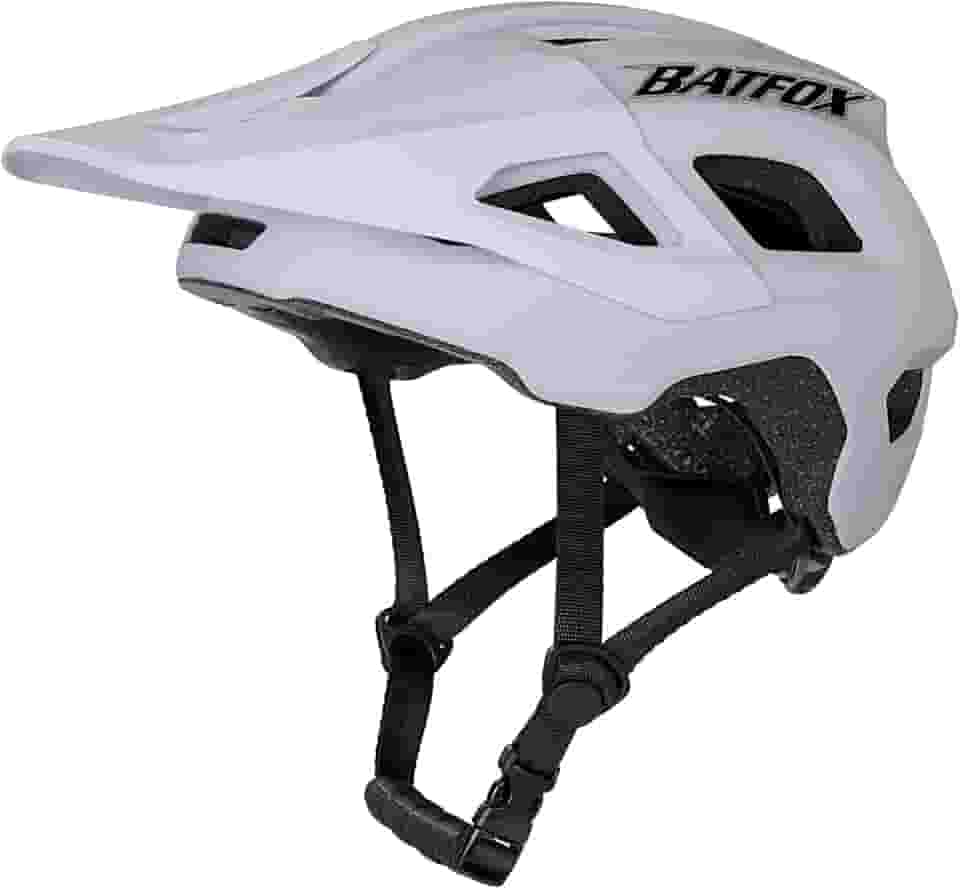 BATFOX Capacete De Bicicleta Para Homens E Mulheres Adultos - Estrada Mtb Montanha Ajustável (54-61 Cm) Com Ventilação Ultraleve