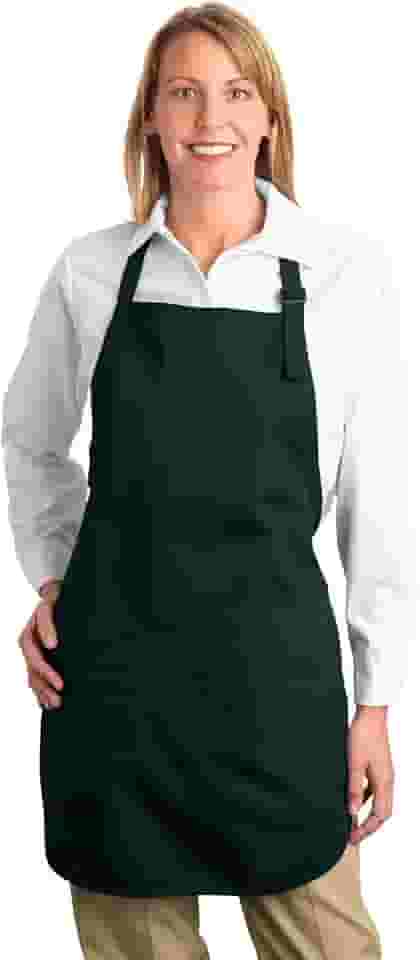 Avental masculino Port Authority comprimento total com bolsos