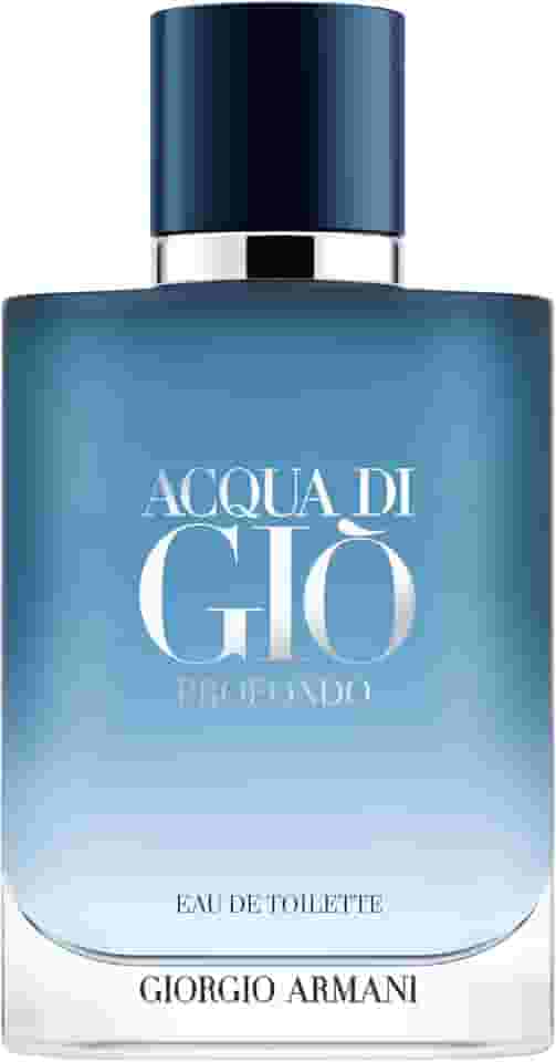 Armani Beauty, Acqua di Giò Profondo Eau de Toilette, Giorgio Armani, Perfume Masculino, Fragrância Fougère Aromática com Especiarias, Lavanda e Patchouli