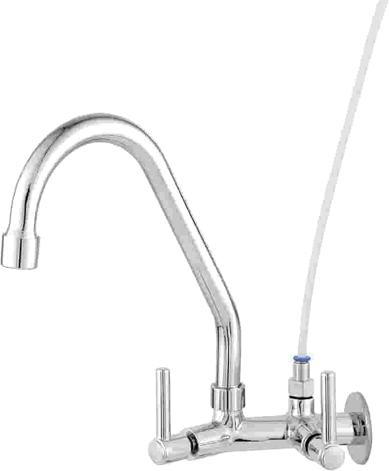 Link Metais, Torneira Giratoria Inox Com Adapatador e Mangueira De Filtro Purificador De Agua, Torneira De Metal