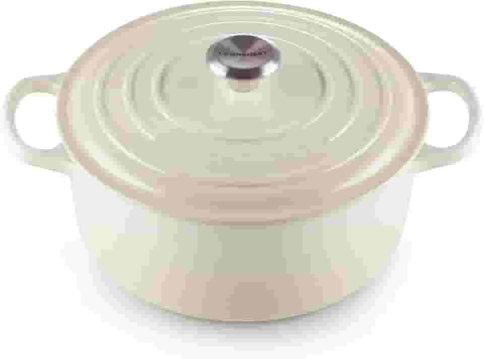 Le Creuset Panela Redonda 26 cm Ferro Fundido Esmaltado Signature Meringue