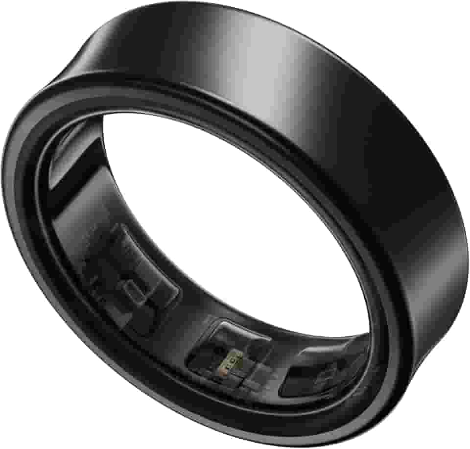 Samsung Galaxy Ring Tamanho 6, Monitor de treino, rastreador de sono, bateria de até 7 dias, Material em titânio - Titânio Preto