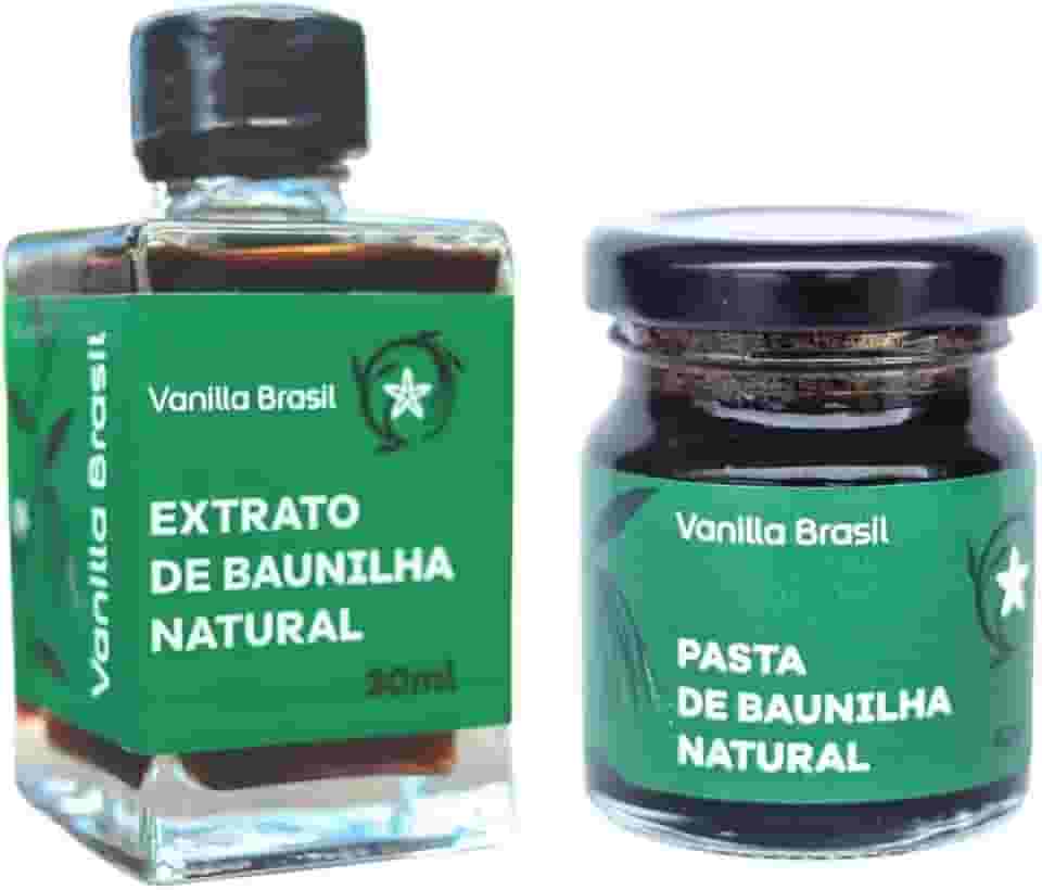 Pasta Baunilha 42g + Extrato Natural De Baunilha 30ml da Vanilla Brasil - Kit