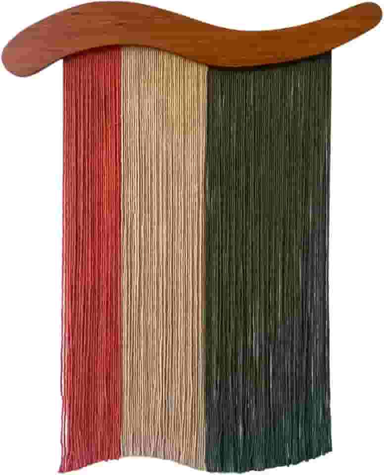 Painel Boho Macramê Onda Artesanal para Parede