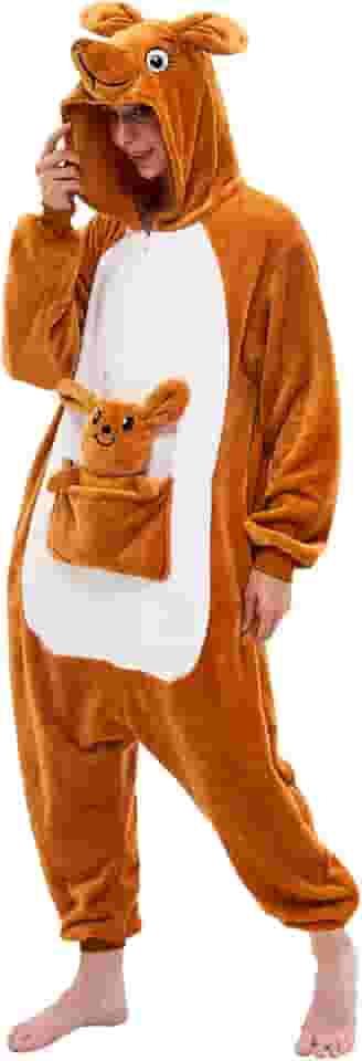 Pijama adulto macacão animal peça única cosplay de Halloween para mulheres e homens