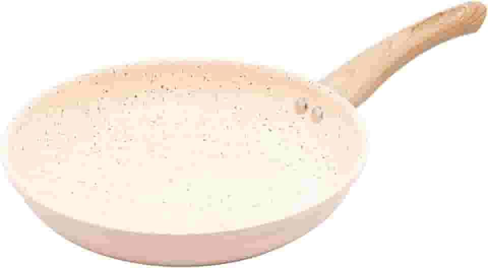 LYOR - Frigideira de Indução em Alumínio com Revestimento Cerâmico Granilite Bege 24cm