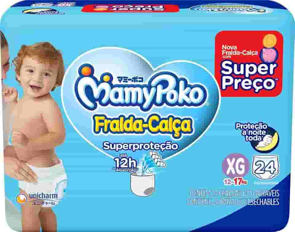 MamyPoko Fralda-Calça Superproteção Xg 24 Unidades