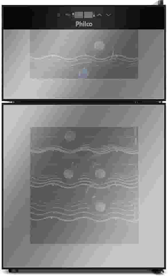 Adega Philco 69L PAD24DZ Display Digital 24 Garrafas Bivolt
