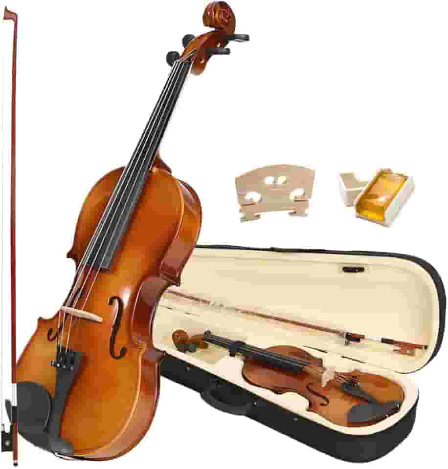 Violino Acústico 4/4 Arco Breu Cavalete Mdf Estojo Luxo