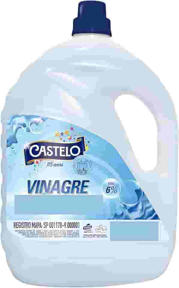 Castelo Vinagre 5L Natural Bio 6% limpeza geral