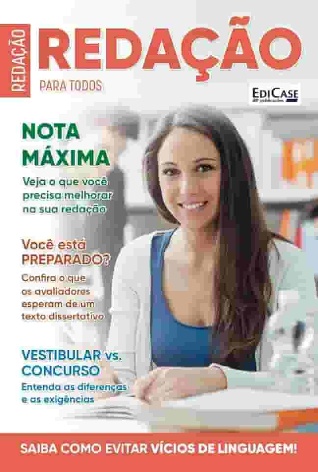 Redação Para Todos Ed.01 + Lápis de brinde: Nota Máxima - veja o que você precisa melhorar na sua redação