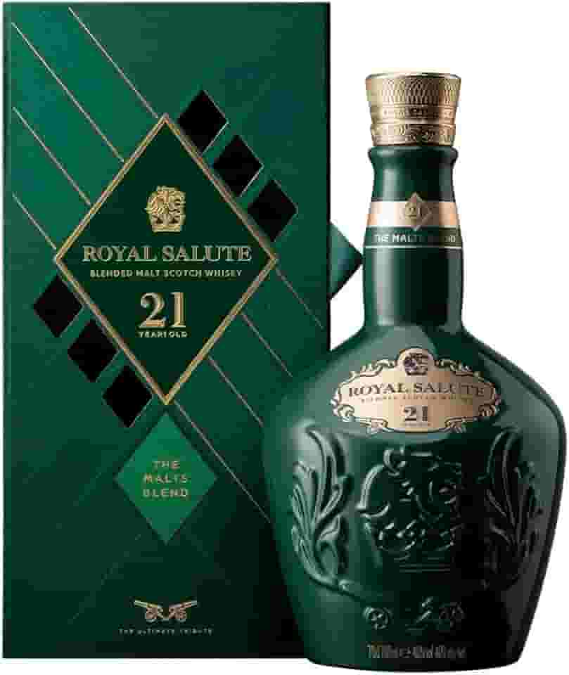 Whisky Escocês Blended 21 Anos Royal Salute The Malts Blend Garrafa 700ml