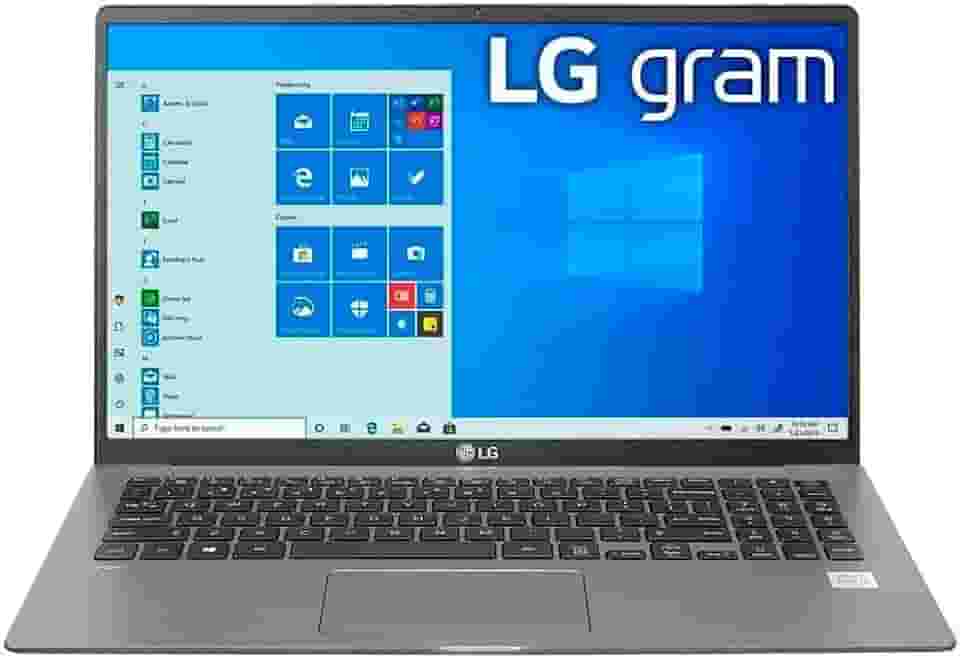 Notebook LG gram, 1.130g, Intel Core i5-1035G7, 8GB DDR4, SSD 256GB, Windows 10 Home, IPS FHD 15,6", Titânio, 15Z90N-V.BJ51P1