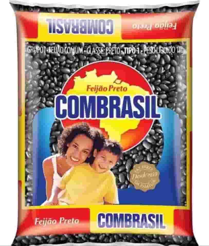 Combrasil Feijão Preto Tipo 1, Grãos Selecionados, 1kg