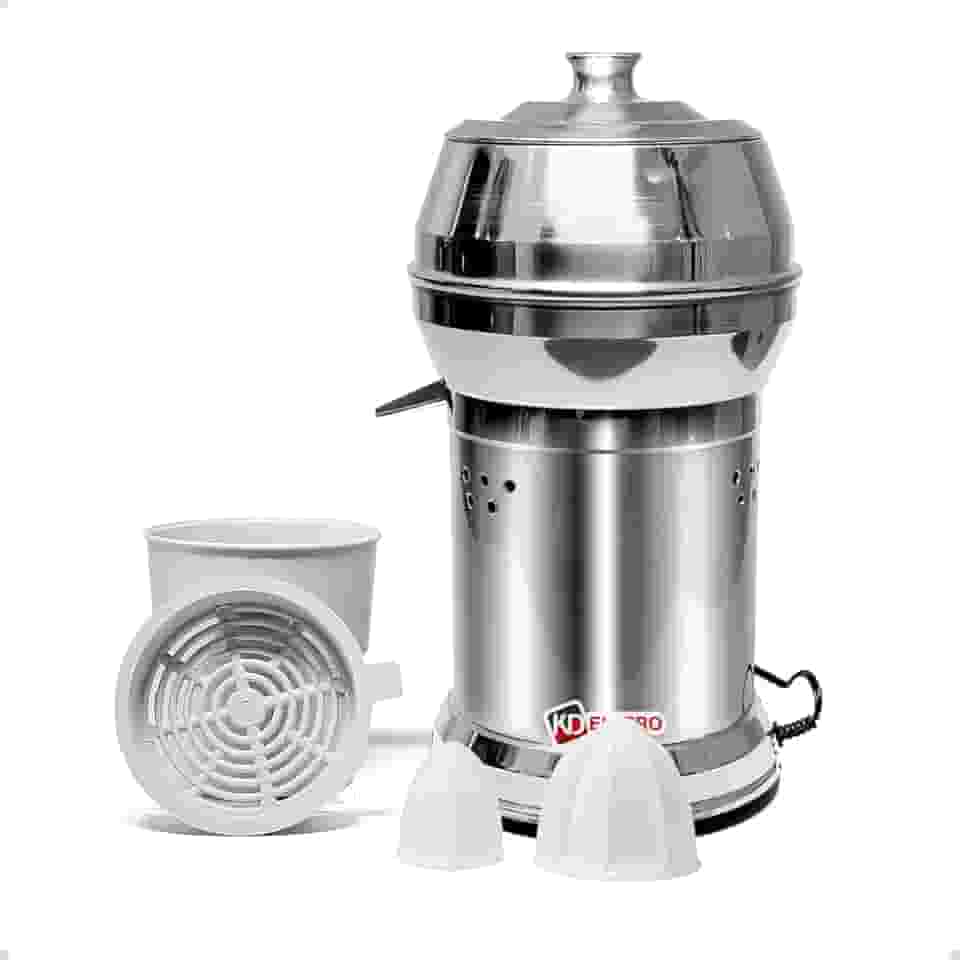 Extrator Espremedor Aluminio Grande Bivolt Profissional Laranja Fruta Suco Bares Restaurante Cozinha