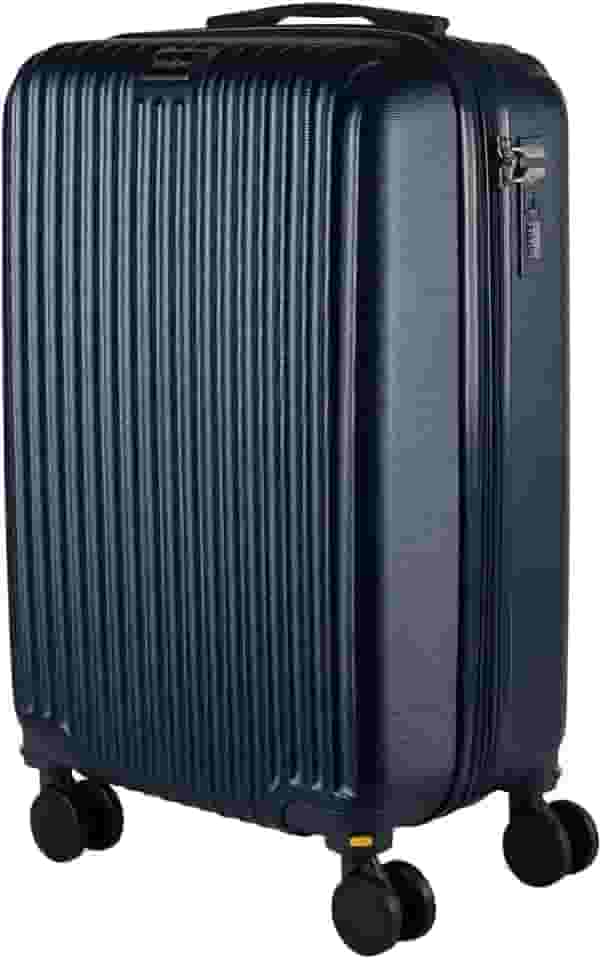 Mala de Bordo em ABS Com 4 Rodas 360 - AeroMalas Espanha (Azul)