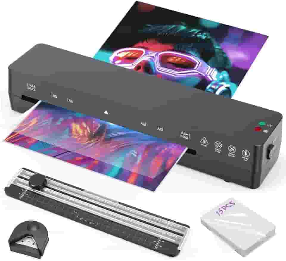 Plastificadora, 110V/220V Plastificadora A4 A5 A6 A7 R3 R2, Laminadora, 34 * 13 * 8CM Laminadora, 115°~145° Laminação A Quente E A Frio