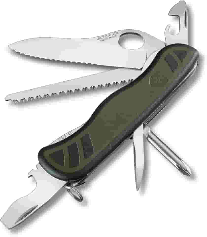 Canivete Swiss Soldier's 08 Verde 10 funções Victorinox