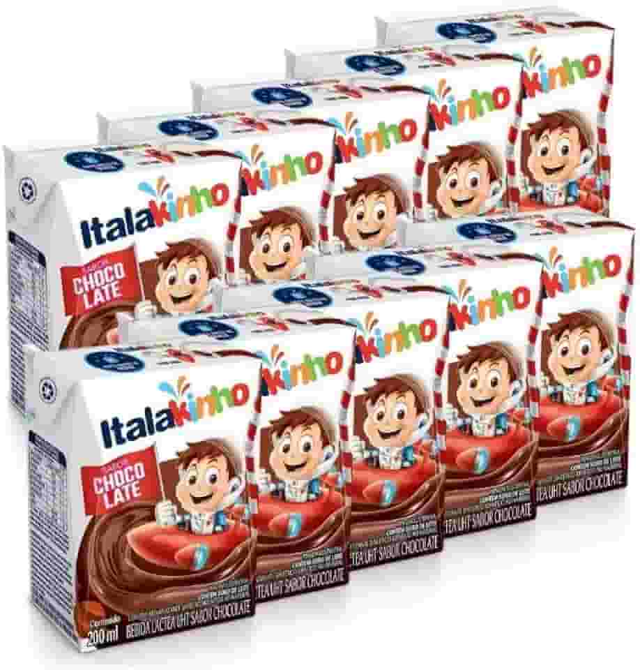 Caixa Italakinho de Chocolate com 24 unidades de 200ml - Italac