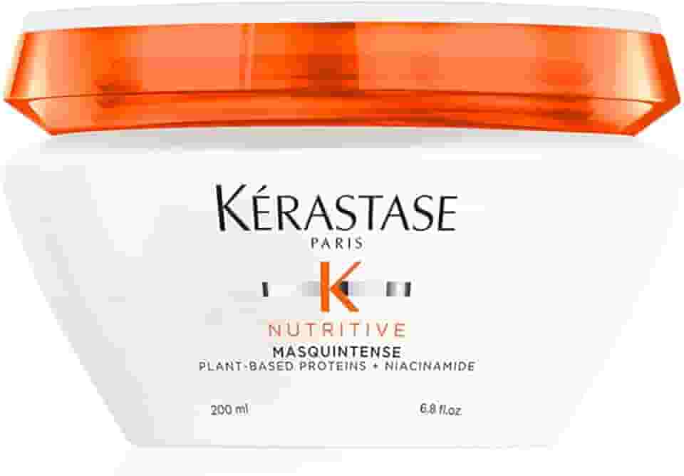 Nutritive Masquintense Kérastase Máscara Capilar Ultra Concentrada Para Cabelos Muito Secos e Finos com Nutrição Intensa que Fortalece a Fibra Capilar, 200ml