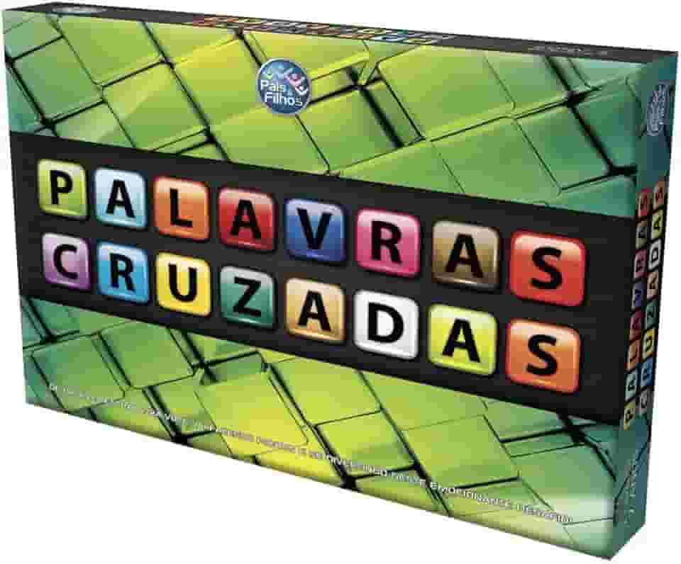 Jogo de Tabuleiro Palavras Cruzadas Pais E Filhos