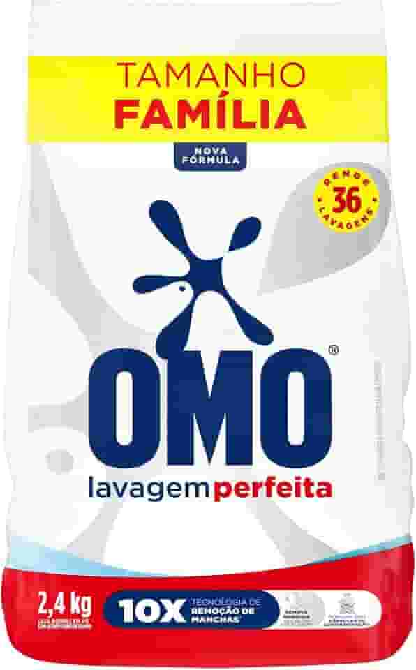 OMO Sabão Em Pó Omo Lavagem Perfeita 2.4Kg Bag