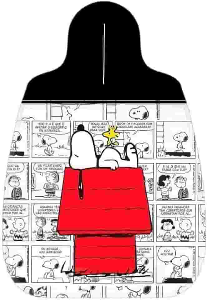 Lixeira para Carro Lixinho Personalizado Snoopy Casinha