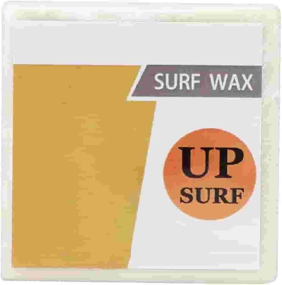 UPSURF Cera quadrada transparente para prancha de surfe branca leite profissional antiderrapante acessórios de surf para surfistas e iniciantes, fácil de transportar e usar