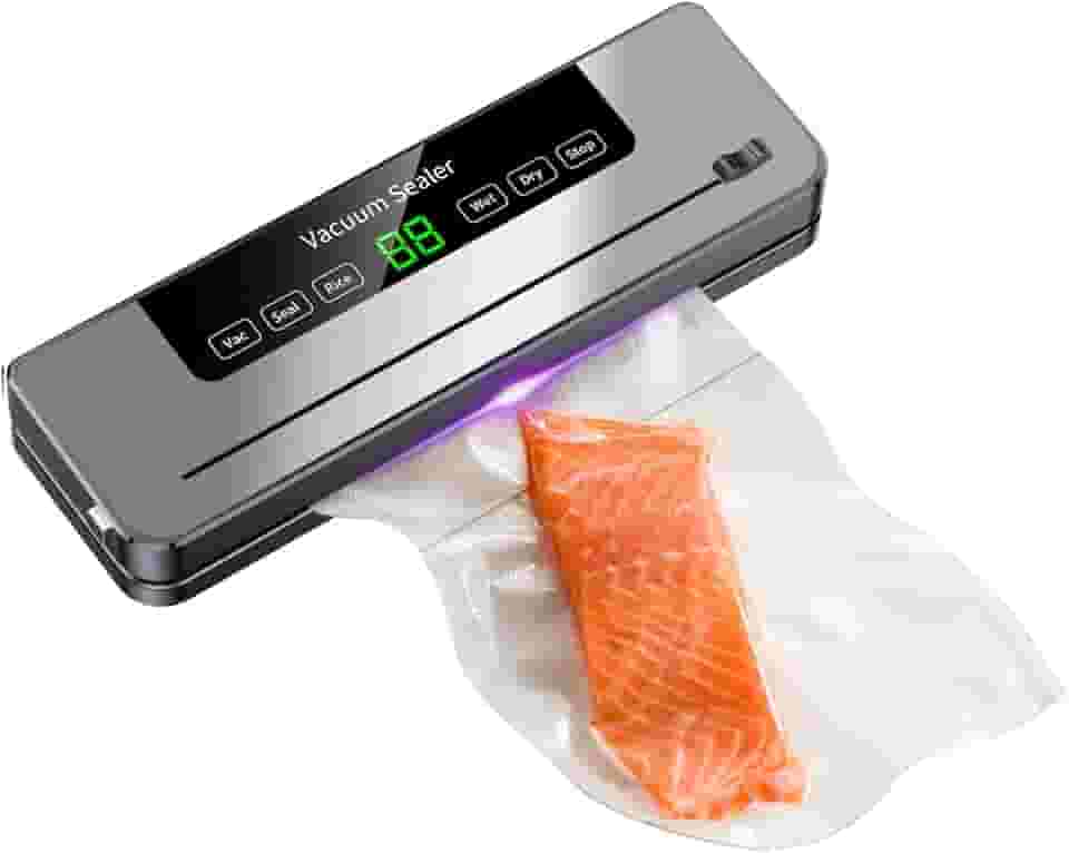 Seladora Vacuo, Seladora Vacuo 110v-220v,MáQuina AutomáTica De Selagem A VáCuo De Economia De Alimentos Para Armazenamento De Alimentos Secos E úMidos