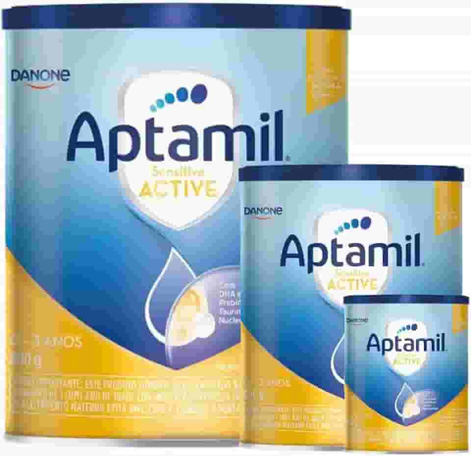 3 LATAS- Fórmula Infantil em pó ACTIVE Sensitive -800GR