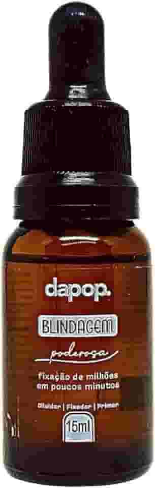 Blindagem Poderosa para Maquiagem Dapop 15ml - Fixador e Primer Facial À Prova D'Água - Longa Duração