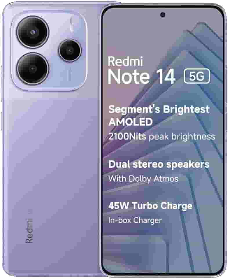 Smartphone Xiaomi Redmi Note 14 5G NFC Violeta Lavanda 8GB RAM 256GB ROM