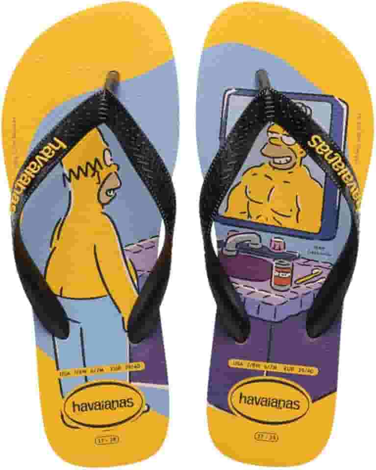 Chinelo Masculino Havaianas Simpsons